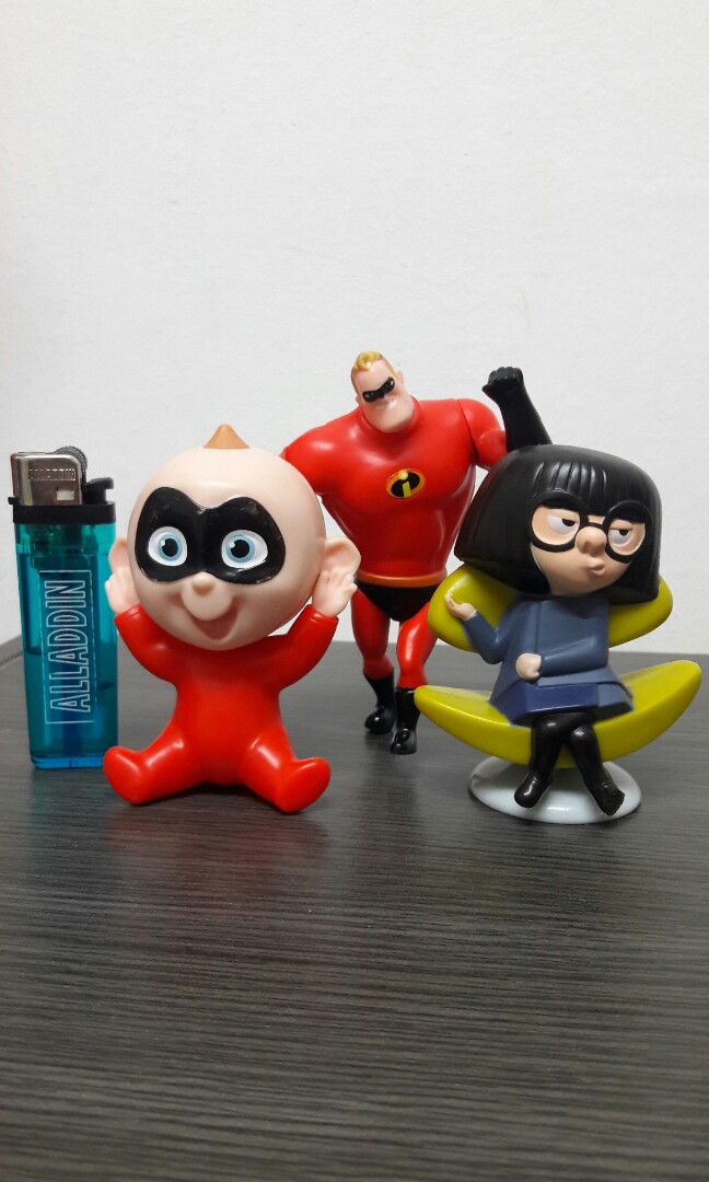 Incredibles 2 mcdonalds toys outlet