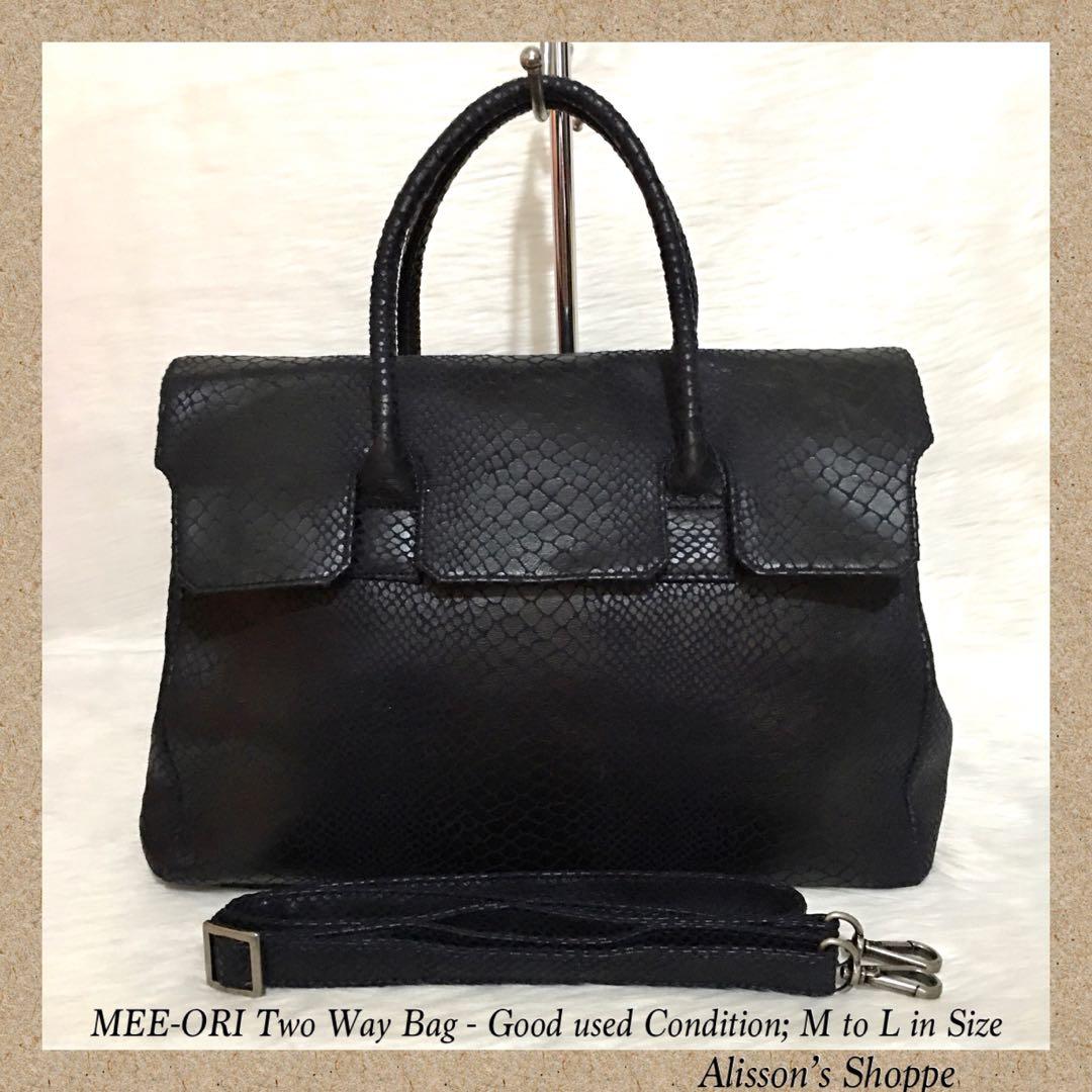 MEE- ORI Two Way Bag, Women's Fashion, Bags & Wallets, Shoulder ...