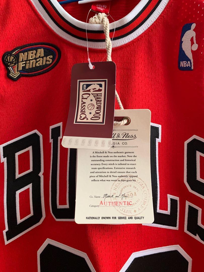 Mitchell & Ness Michael Jordan Chicago Bulls Finals 1997-98 Road