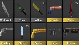 Roblox Mm2 C Luger Toys Games Video Gaming In Game Products On Carousell - roblox golden luger