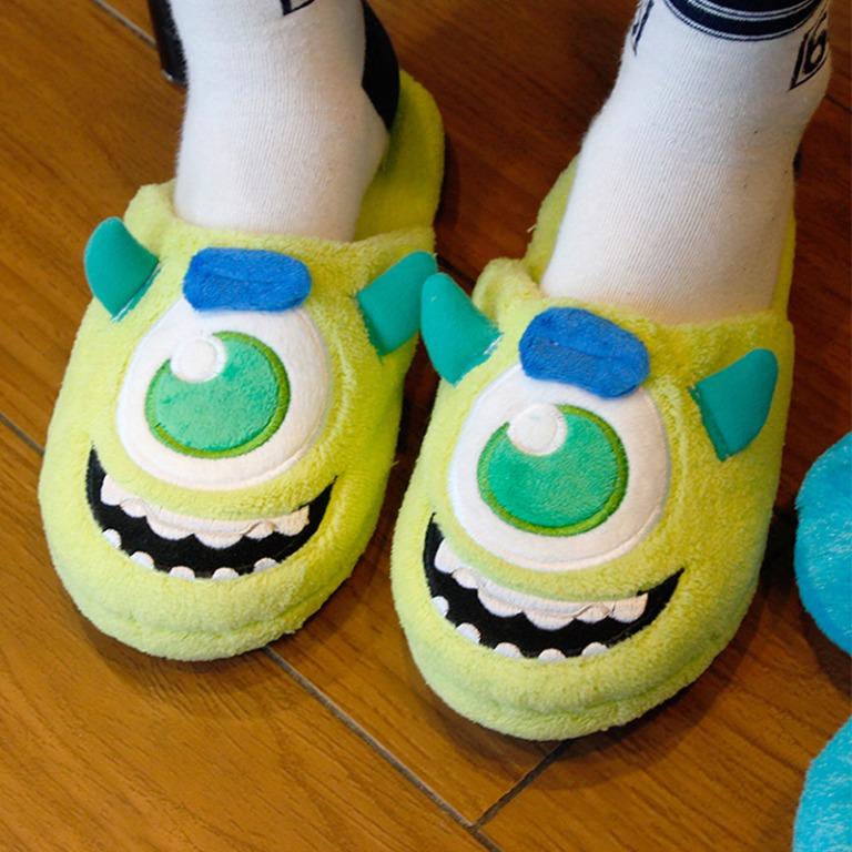 monster bedroom slippers