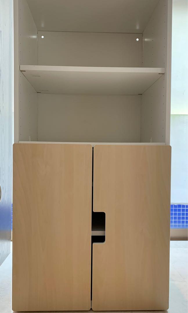 Multi Purpose White Cabinet 60 X 50 X 128cm Furniture Shelves Drawers On Carousell