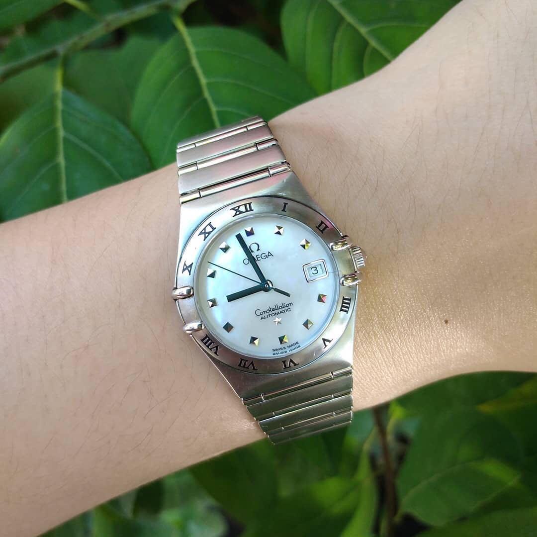 Omega constellation ladies discount automatic