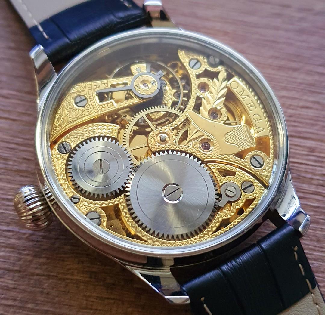 Masonic skeleton watch clearance