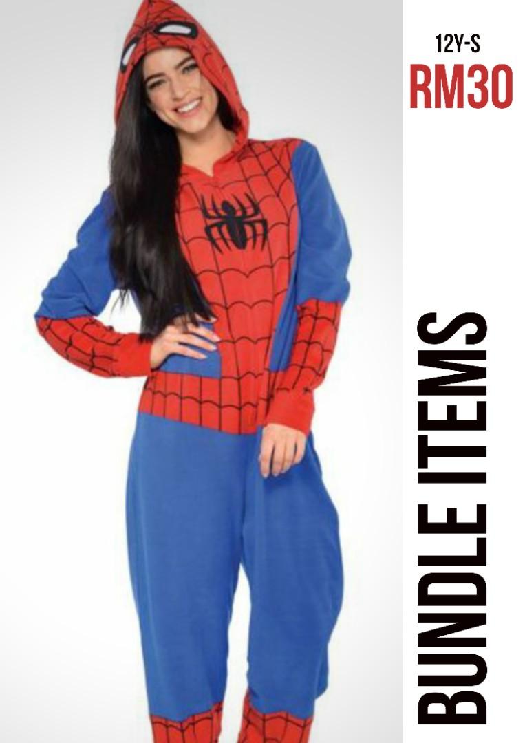 Womens spiderman sale onesie