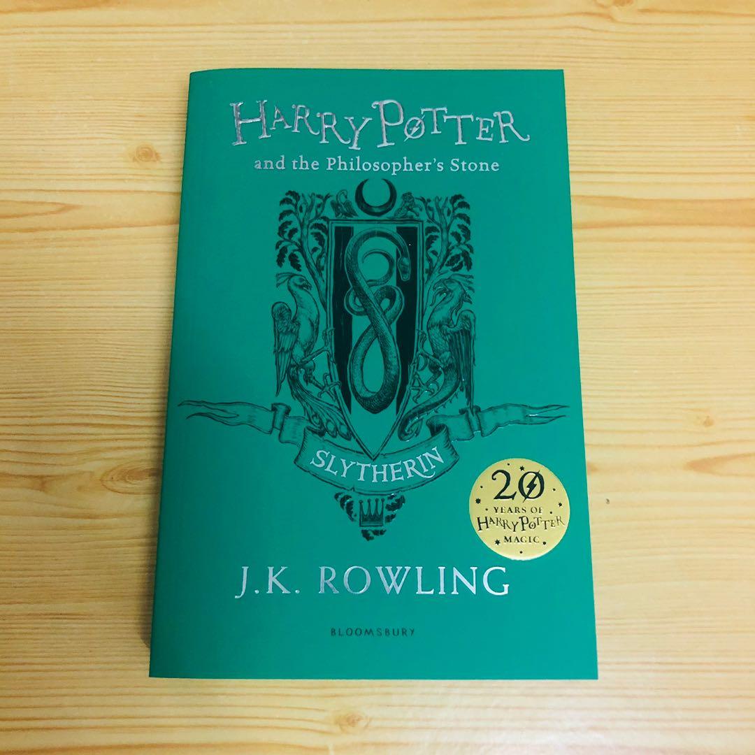 Onhand Harry Potter And The Philosopher S Stone Slytherin Edition Hobbies Toys Books Magazines Children S Books On Carousell