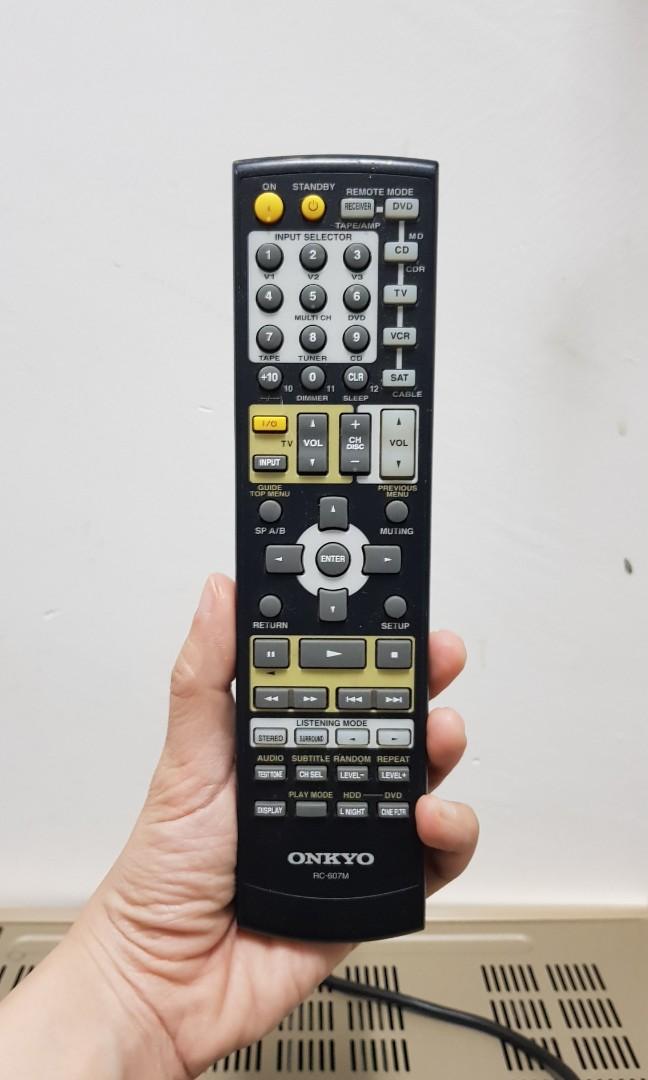 ONKYO TXSR503 AV Receiver, Audio, Soundbars, Speakers & Amplifiers on
