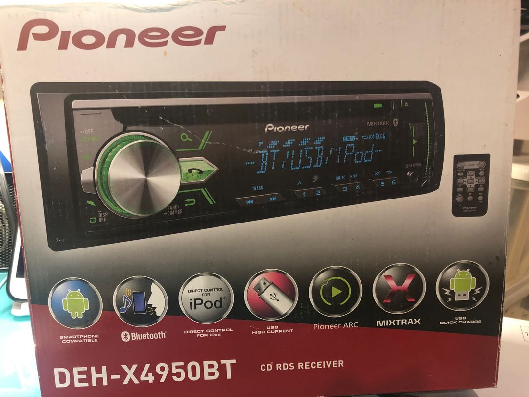 Pioneer Deh X4950bt 電子產品 其他 Carousell