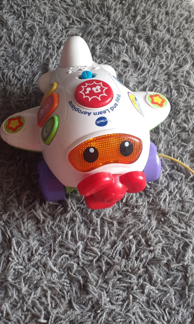 play and learn aeroplane