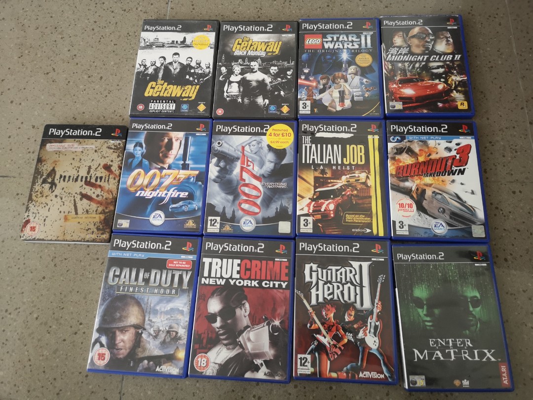 Playstation 2 Original Games Video Gaming Video Games