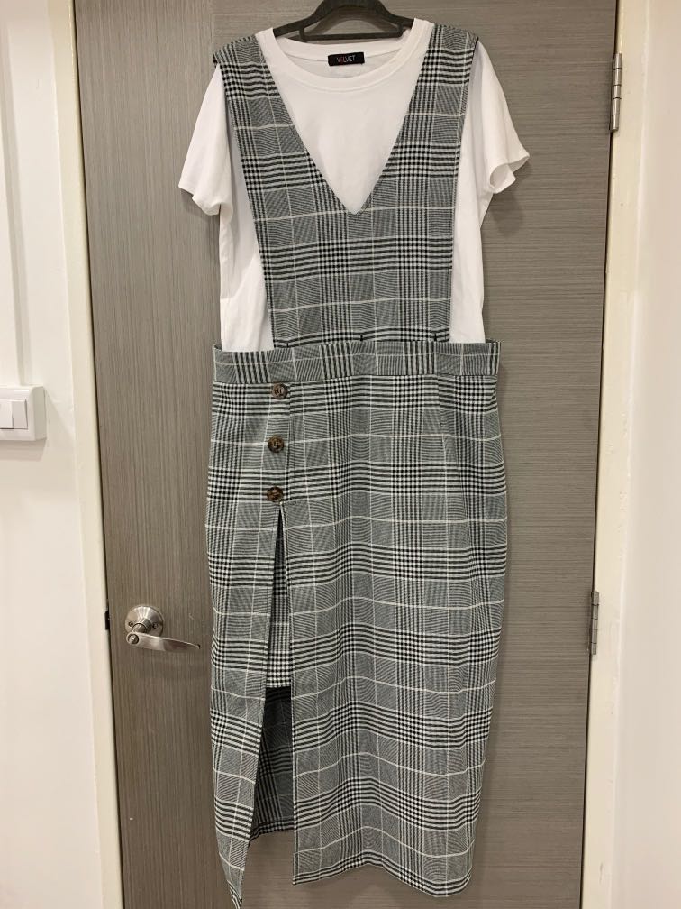 Plus size skirt jumpsuit best sale