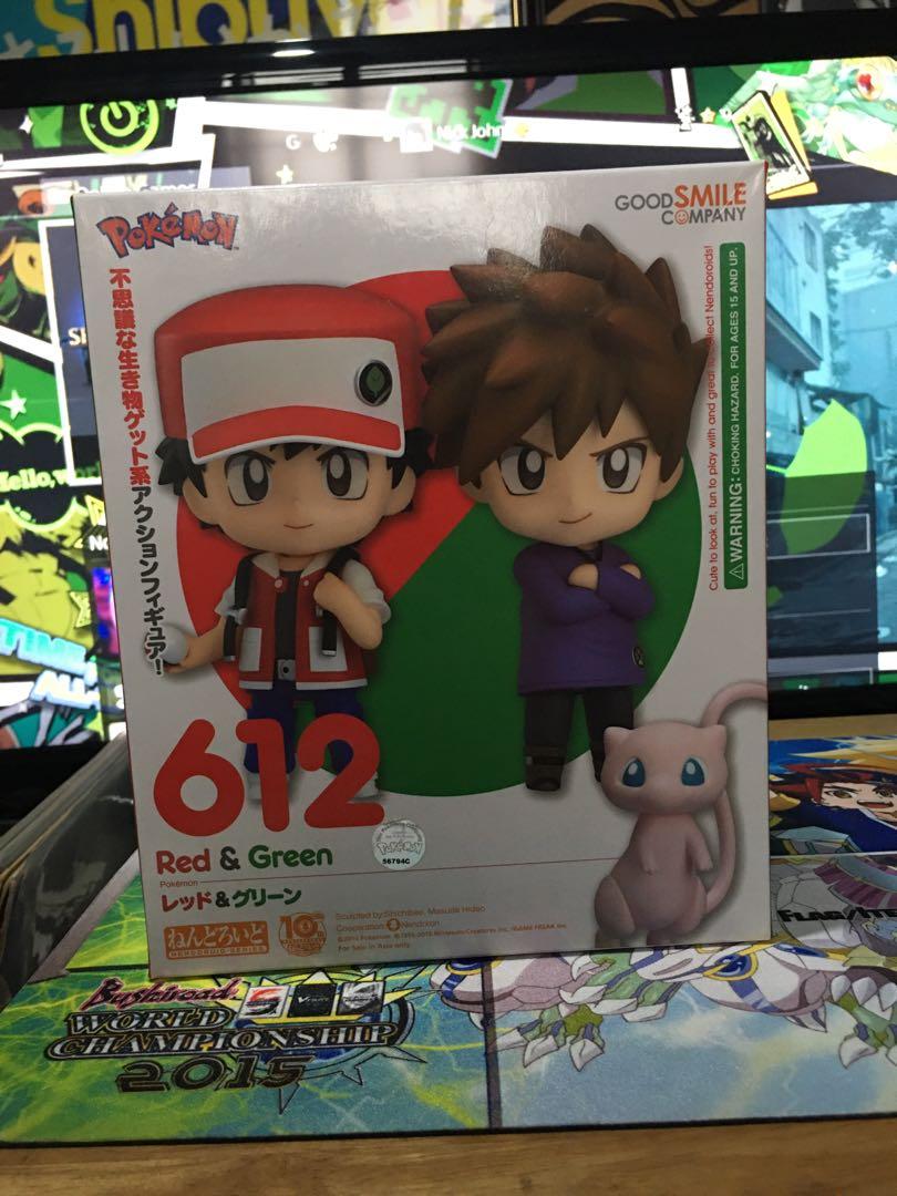 Pokemon Red And Green Nendoroid Hobbies Toys Toys Games On Carousell