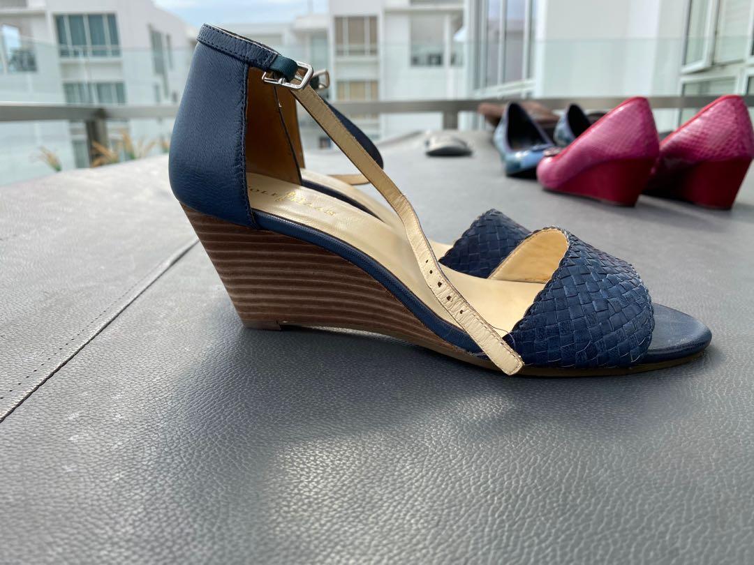 Pre Owned Cole Haan Wedges Heels Women s Fashion Footwear Heels on Carousell