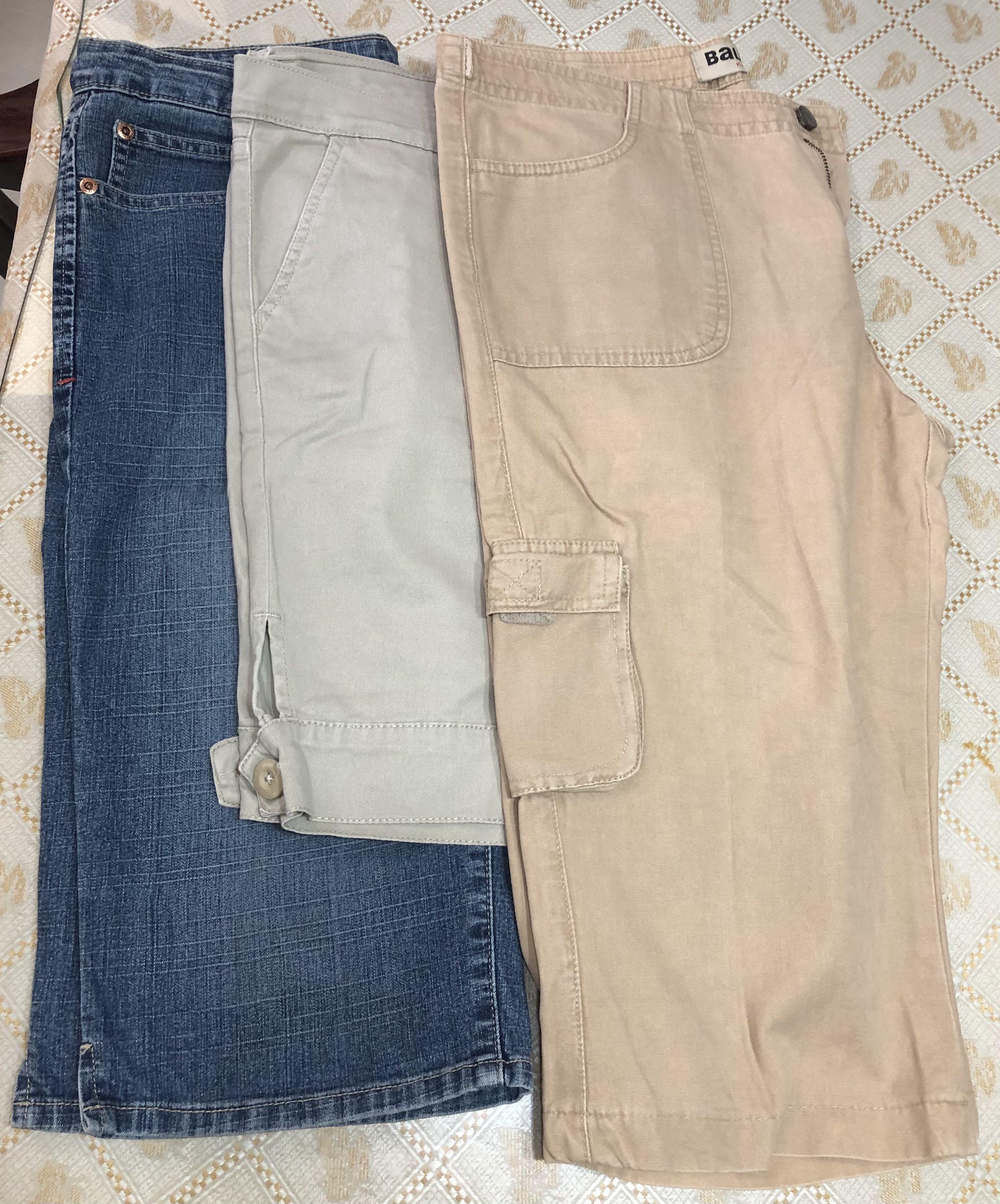 khaki half pant