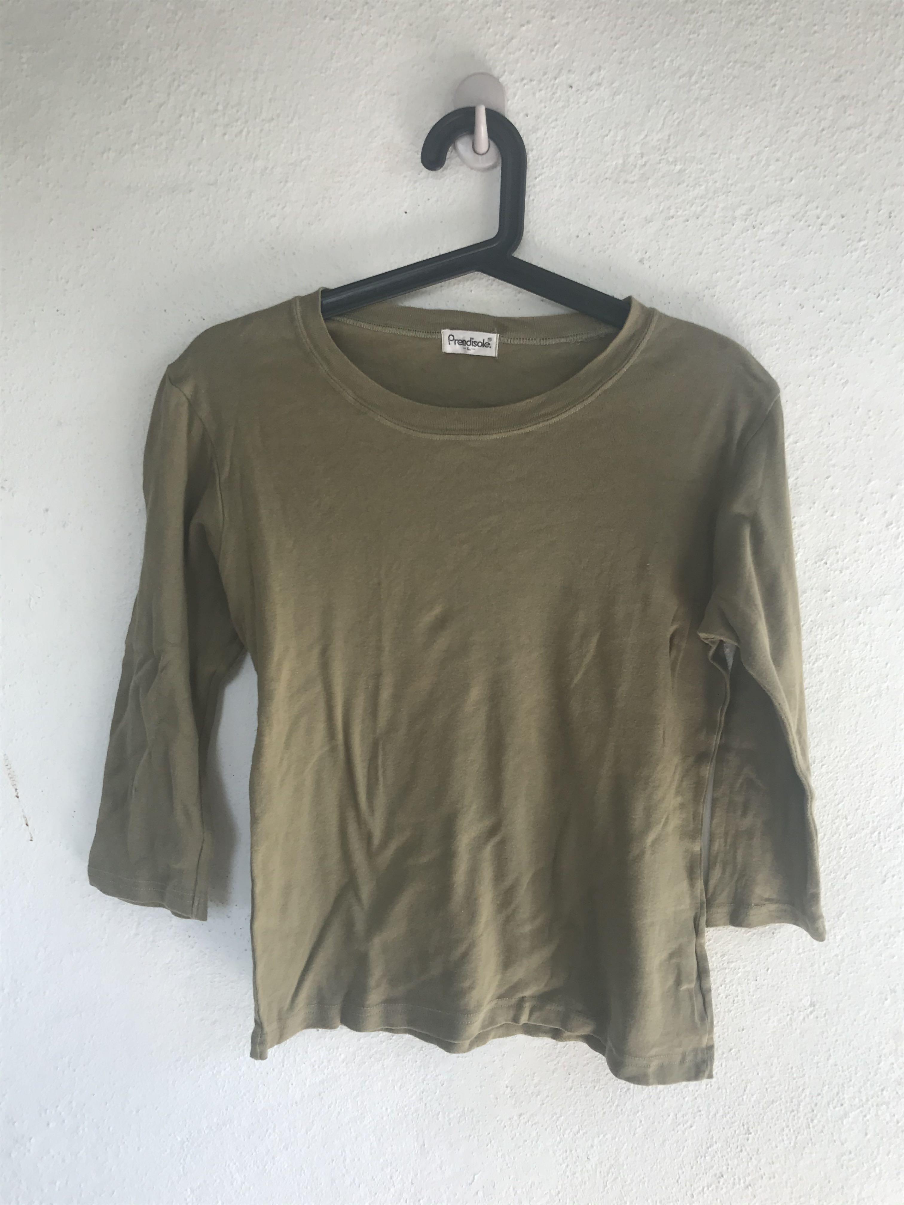 prendisole l top shirt uniqlo muji zara, Women's Fashion, Tops, Blouses on  Carousell