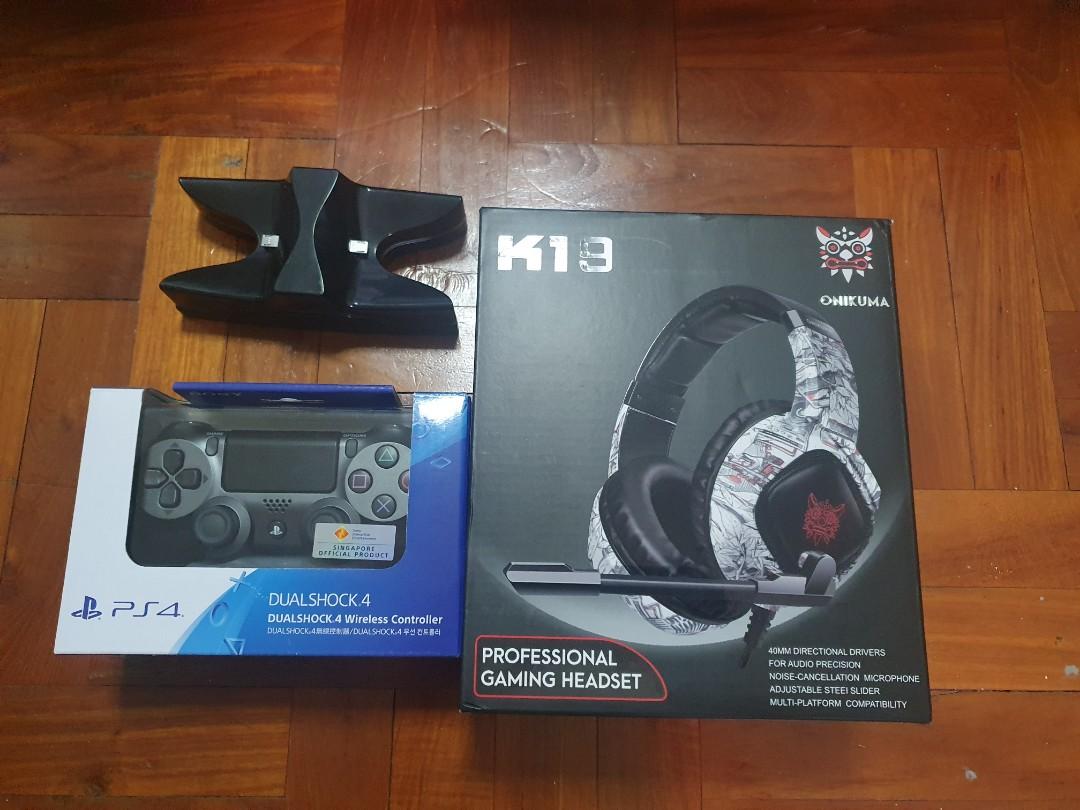 ps4 headset and controller bundle