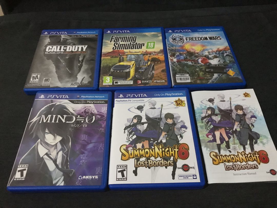 Ps Vita Games Video Gaming Video Games On Carousell