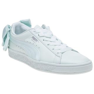 puma basket bow trainers