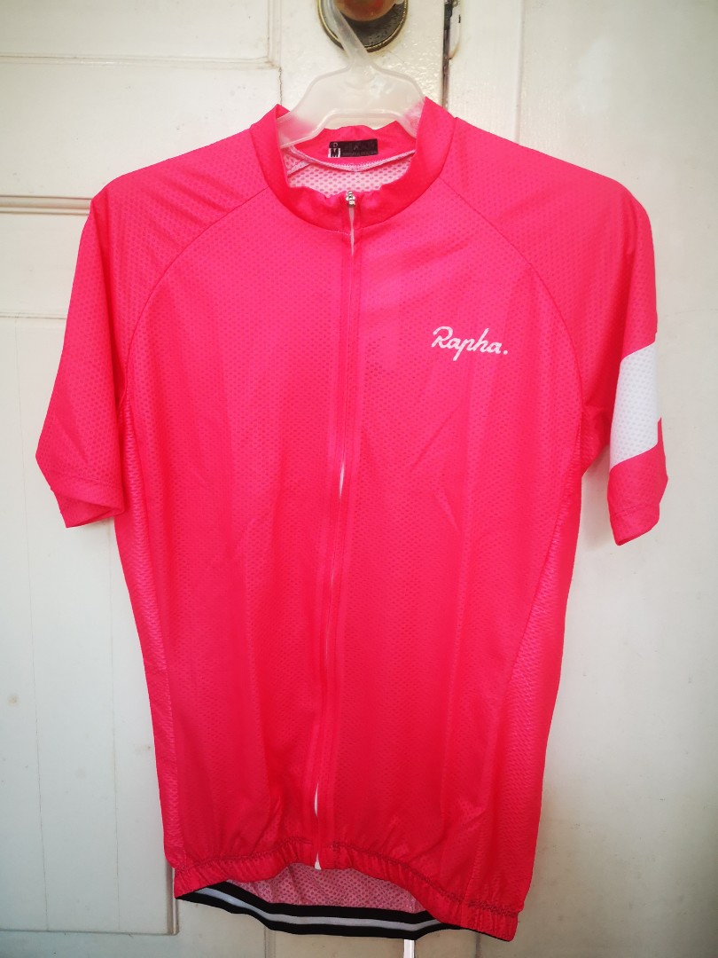 rapha pink jersey