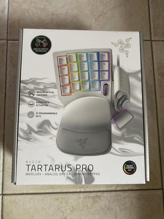 Razer Tartarus Pro Analog Optical Gaming Keypad Mercury Frml Packaging Electronics Computer Parts Accessories On Carousell