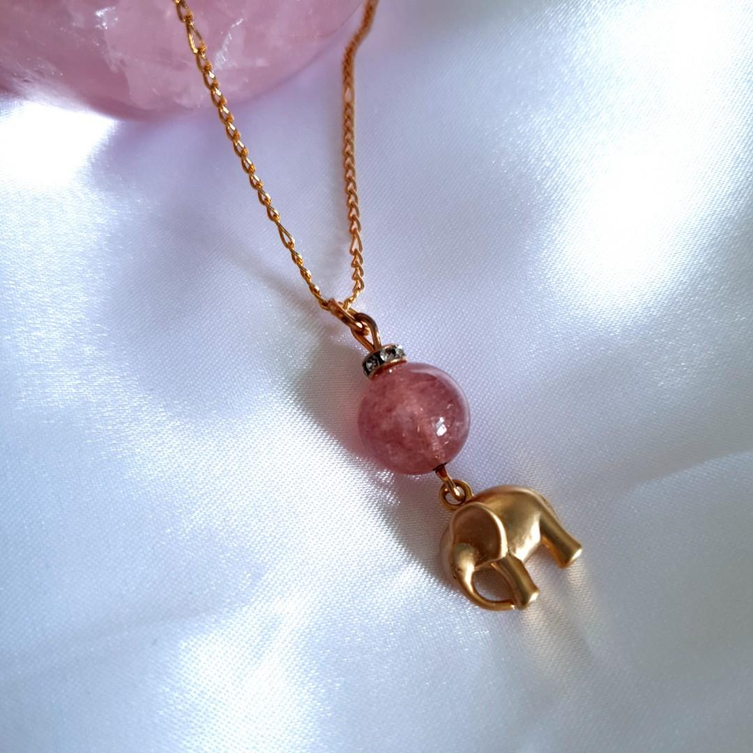Red Aventurine earrings and necklace Women s Fashion Jewelry