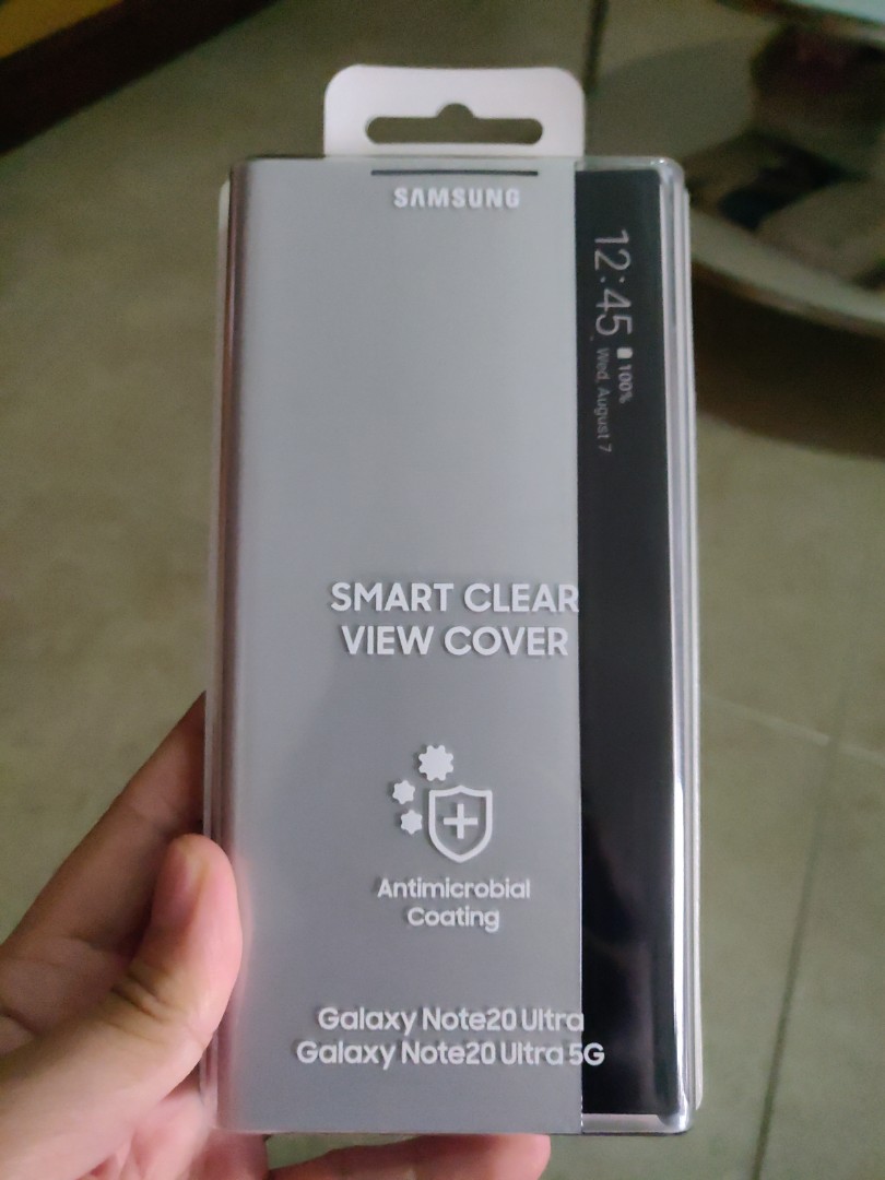 Samsung smart clear view cover galaxy note 20 Ultra 5G mystic grey