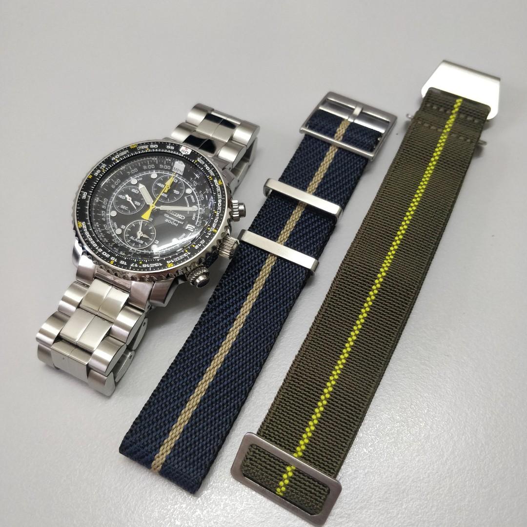Seiko flight alarm chronograph sna411p1 outlet