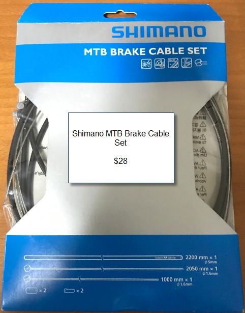 shimano mtb brake cable