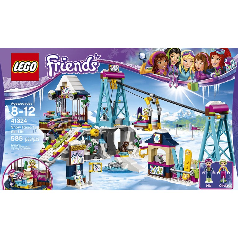 ski lego friends
