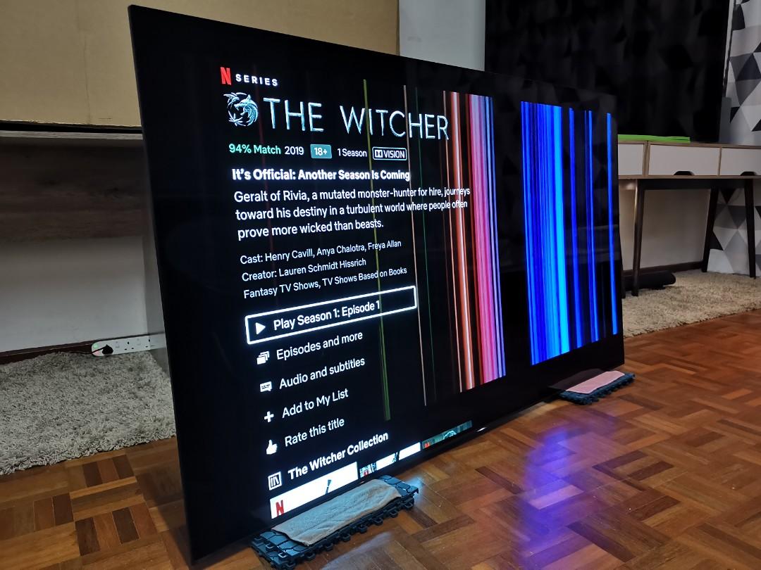 Sony 65 Inch Oled 4k Hdr Tv A1e Electronics Tvs Entertainment Systems On Carousell