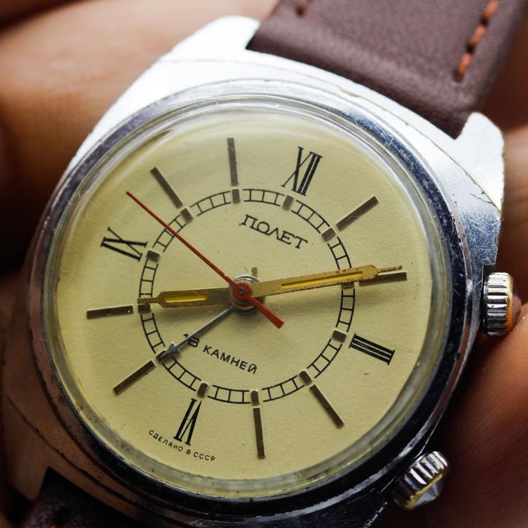 Poljot 18 jewels made in ussr best sale