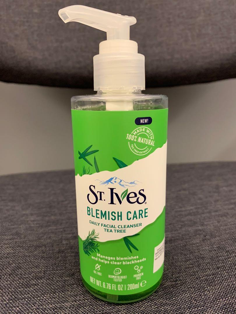 st ives blemish care daily cleanser tea tree