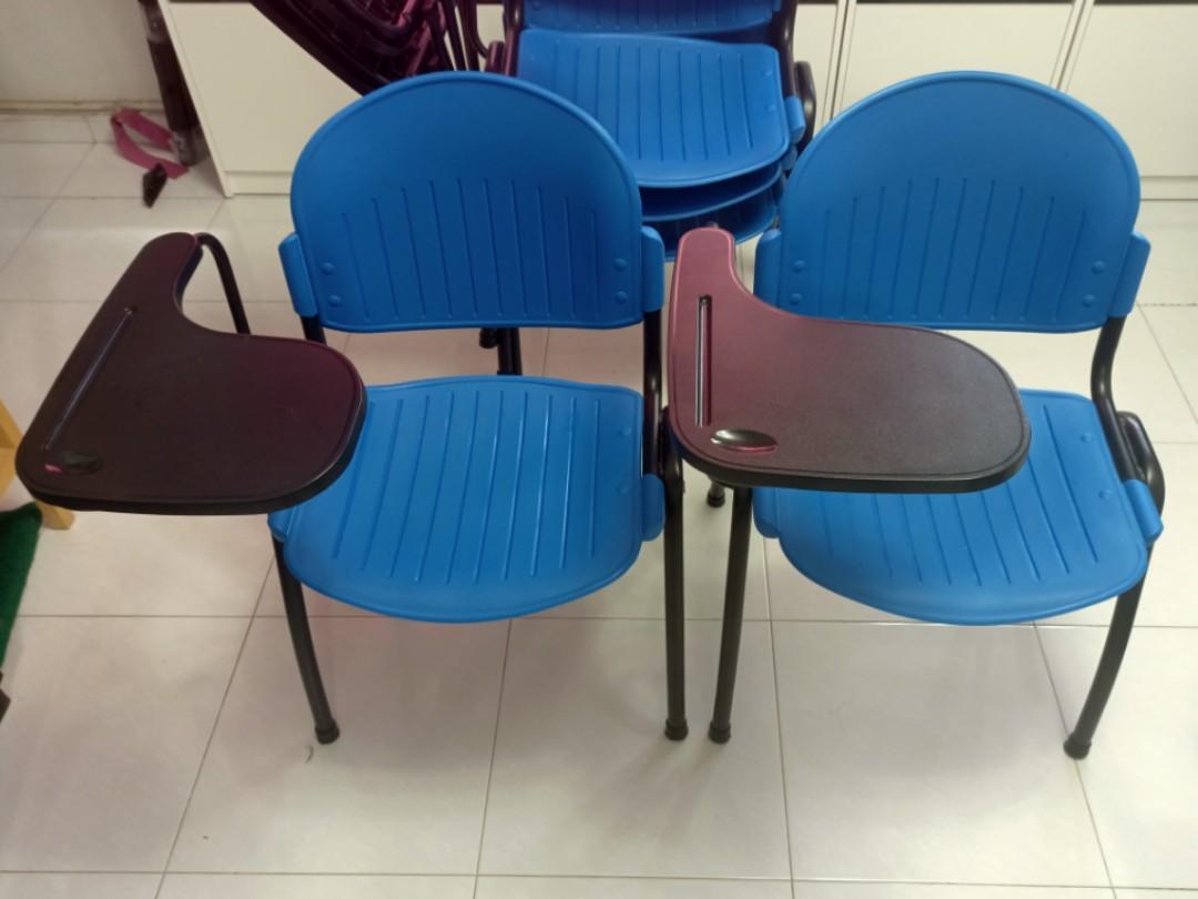student chair with writing pad furniture tables  chairs