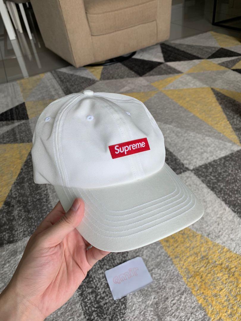 Supreme white hat top