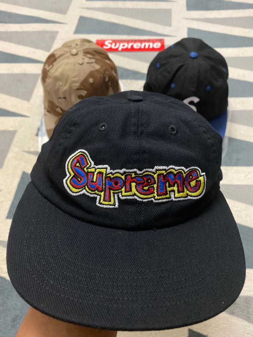 SUPREME GONZ LOGO 6-PANEL CAP SS18, Men's Fashion, Watches