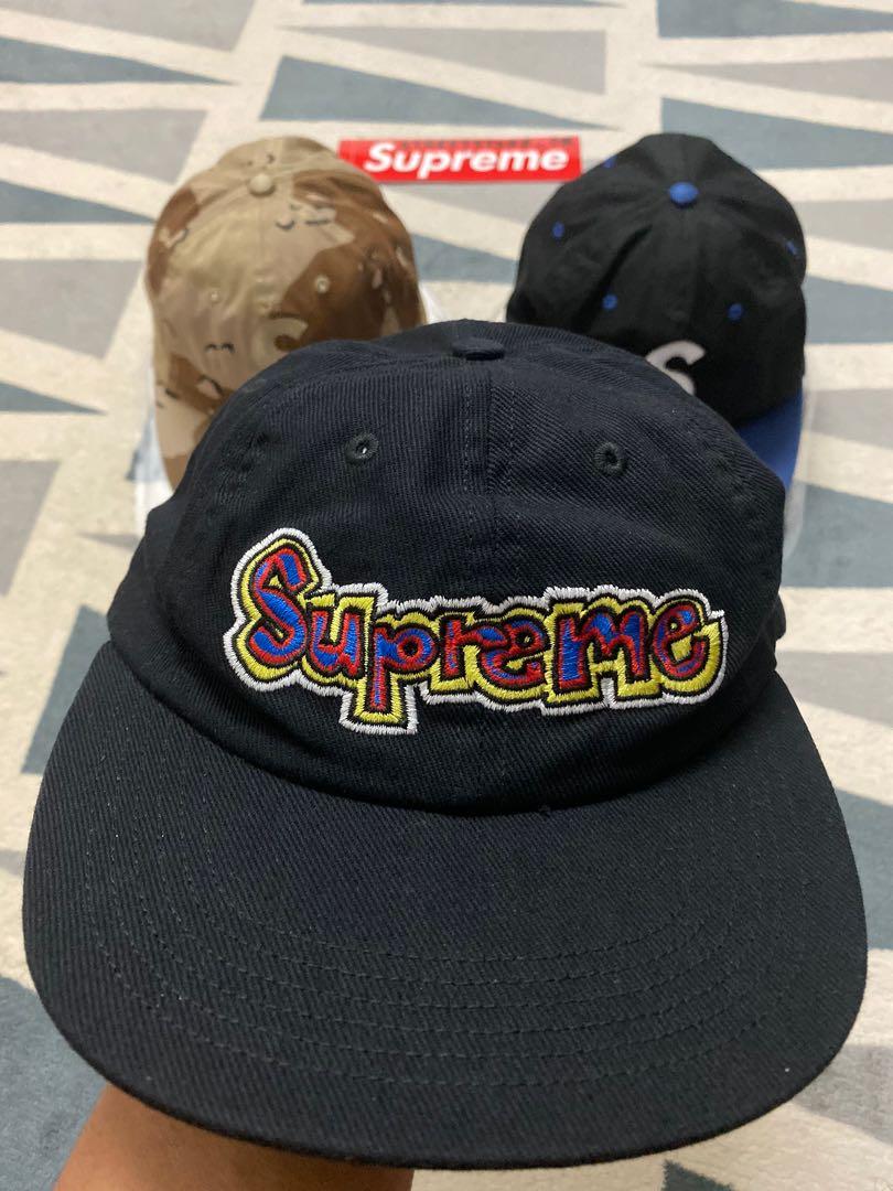 SUPREME GONZ LOGO 6-PANEL CAP SS18, Men's Fashion, Watches  Accessories,  Cap  Hats on Carousell