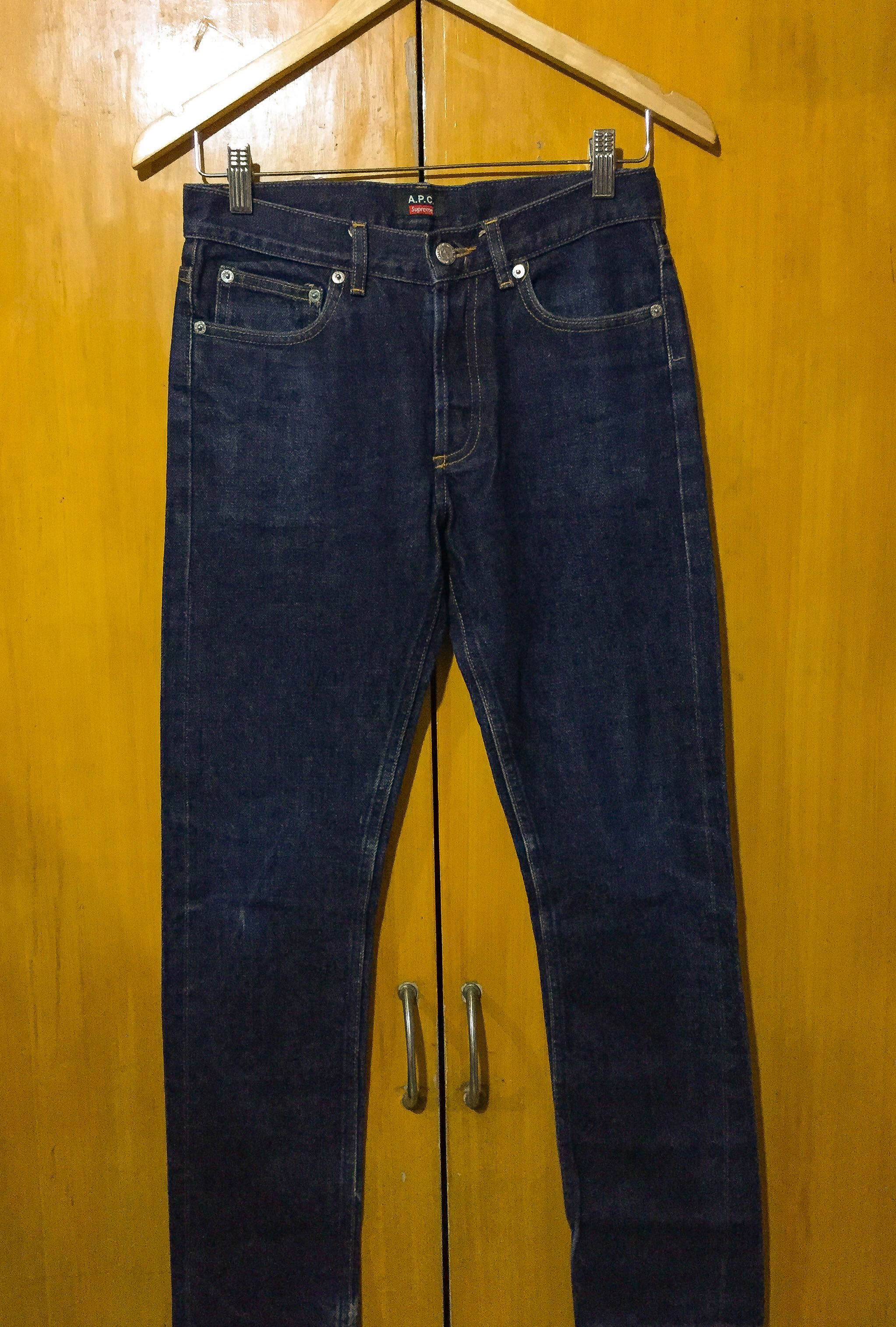 Supreme deals apc jeans