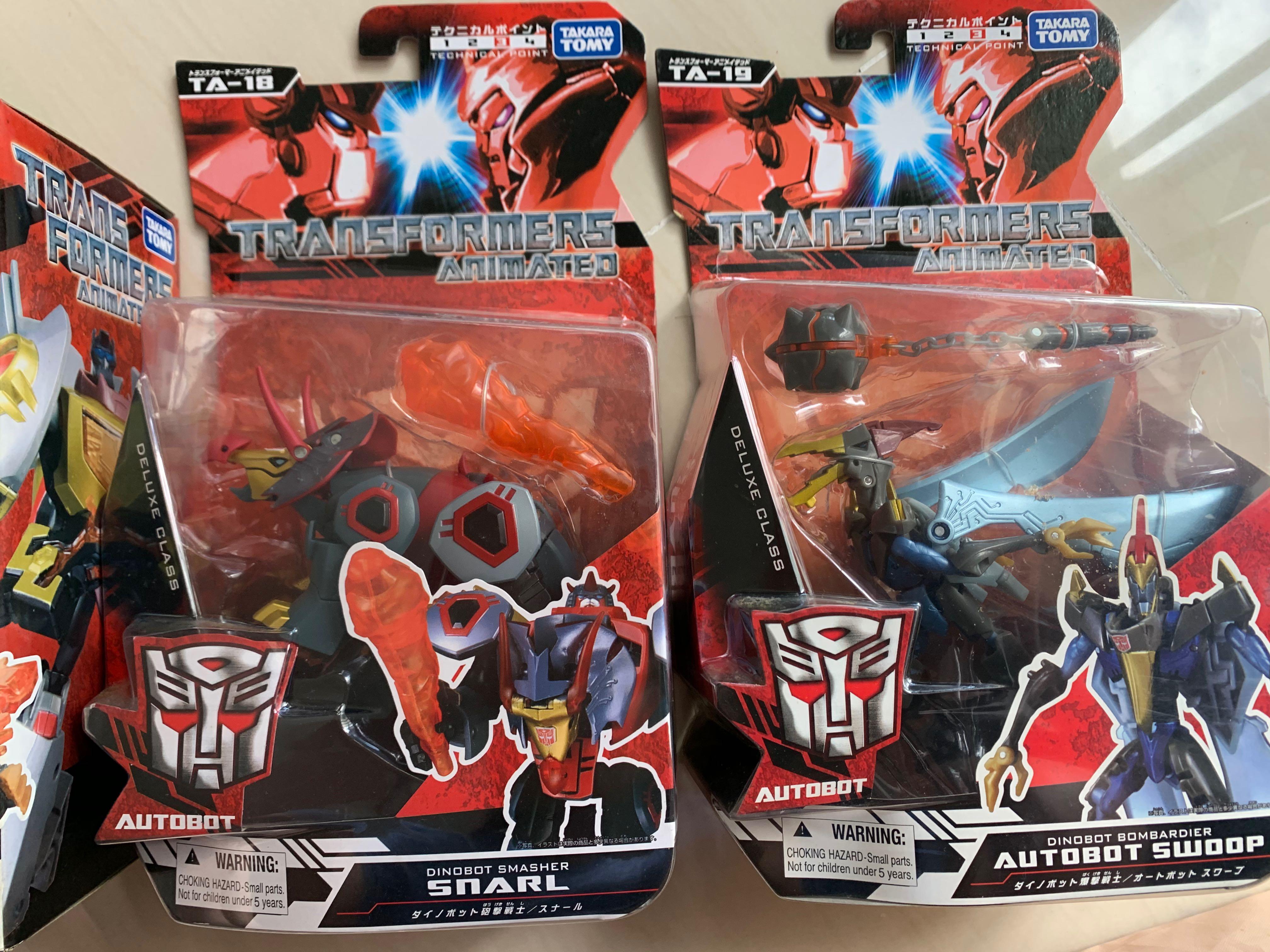 Transformers animated deals dinobots toys
