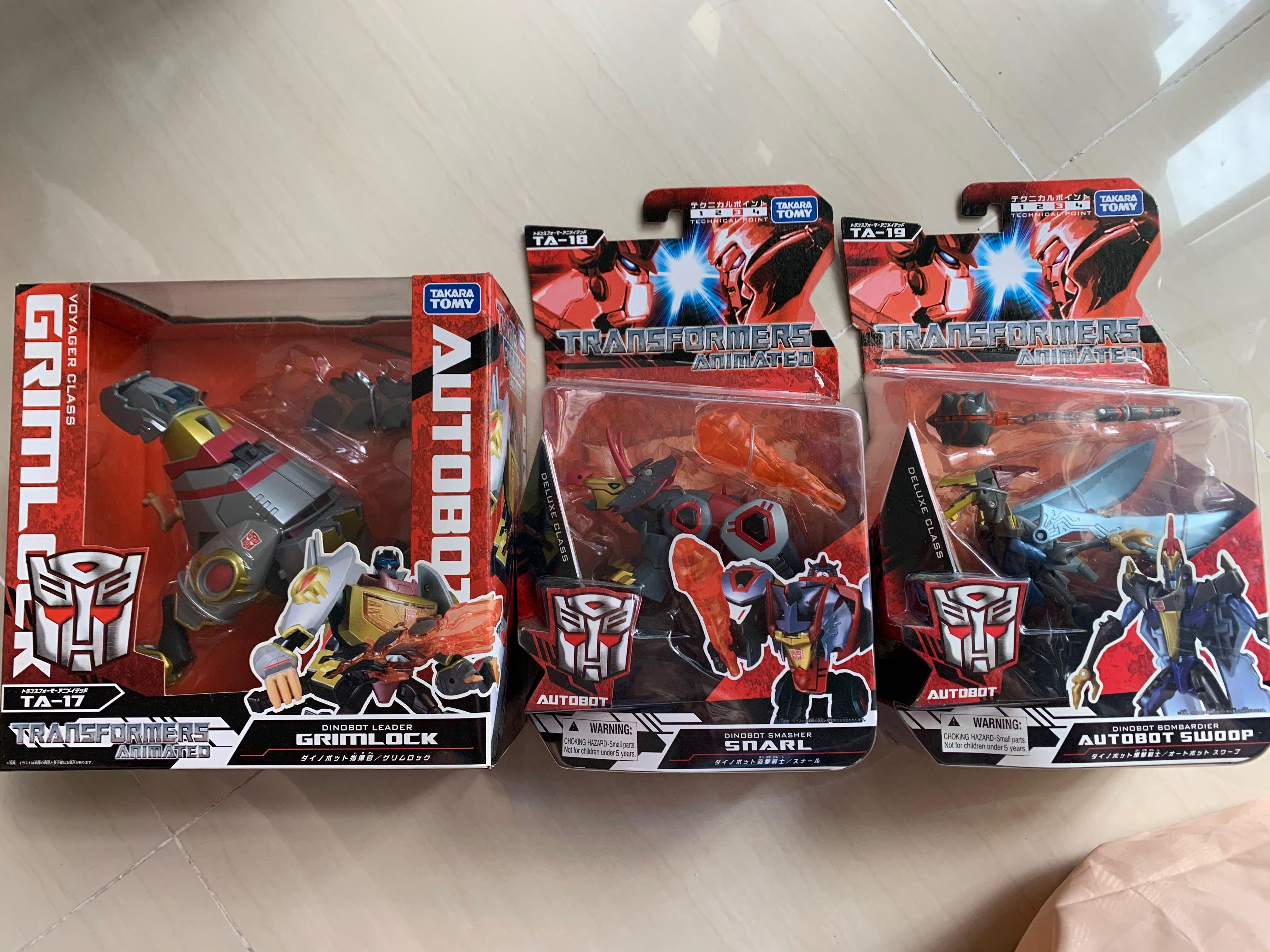 transformers animated dinobots