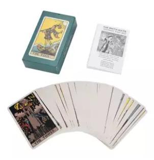 Tarot Deck Vintage Future Telling Game Card Set with Tarot Deck Colorful Box,  Hobbies & Toys, Toys & Games on Carousell