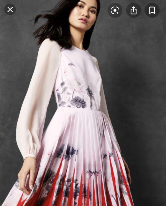 Lake of top dreams pleated dress