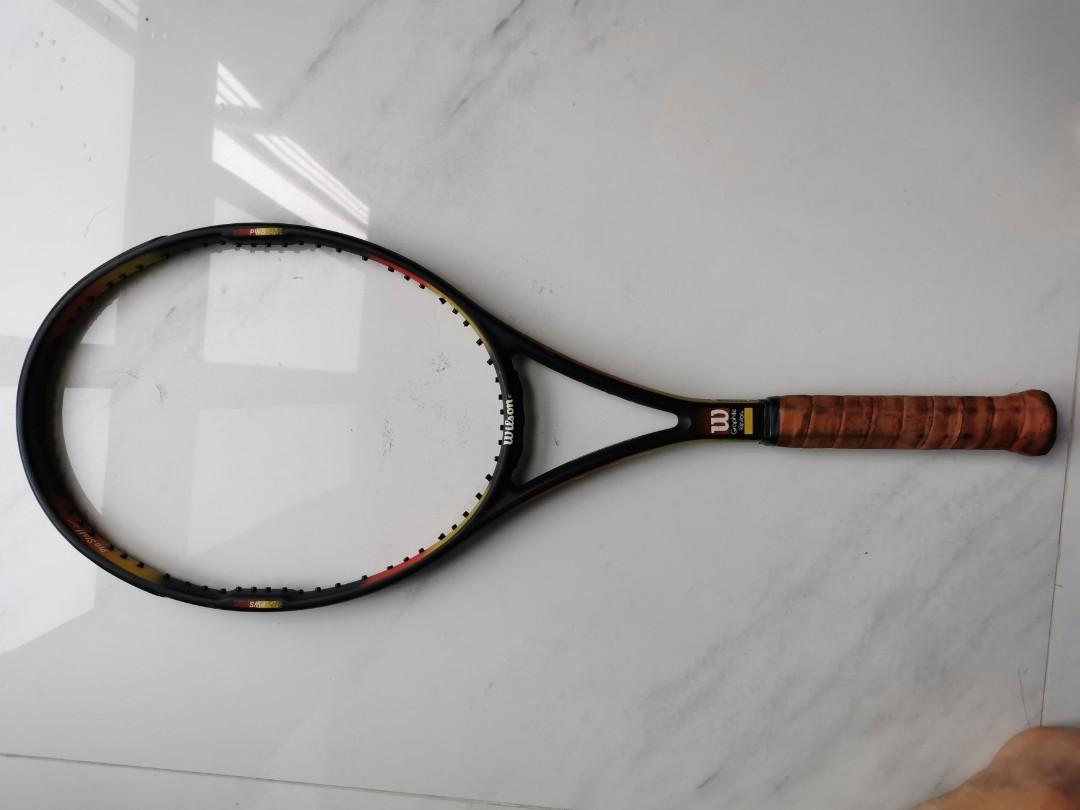 Tennis Racquet Head Speed Pro Wilson Pro staff Classic, Sports, Sports ...