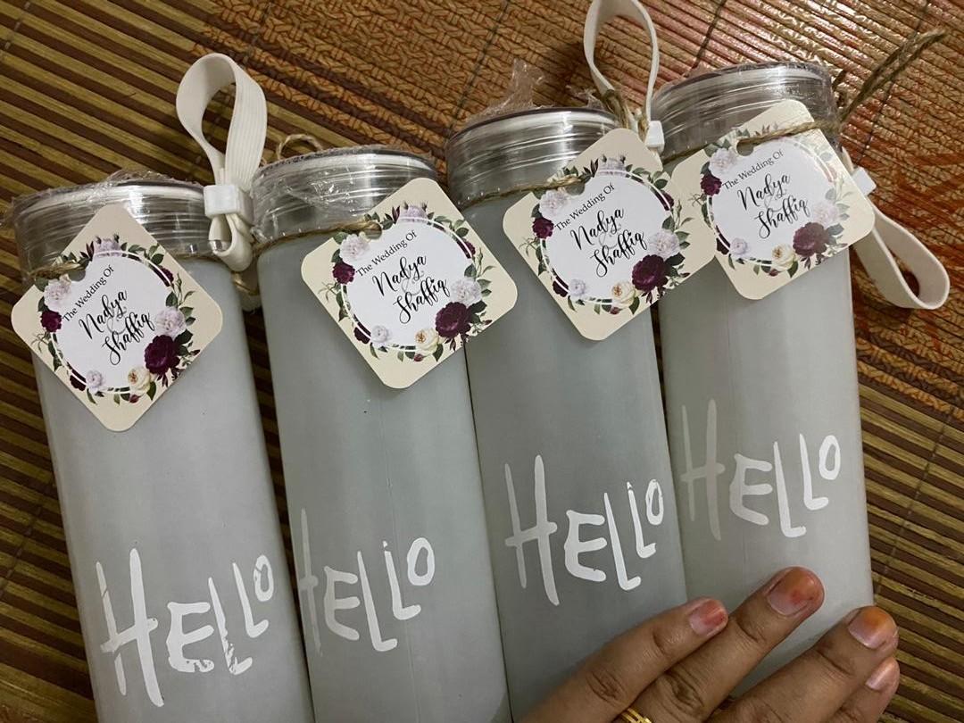 Thank You Card Terima Kasih Wedding Kahwin Doorgift Design Craft Artwork On Carousell