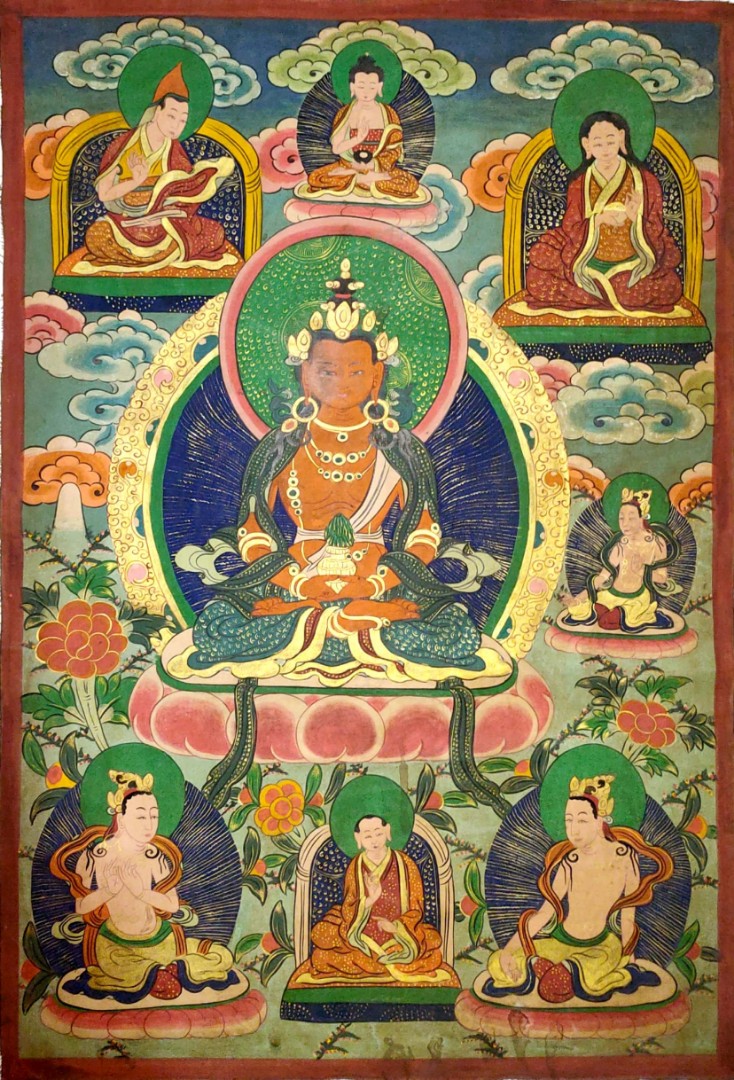 Tibetan thangka, Hobbies & Toys, Memorabilia & Collectibles, Religious ...