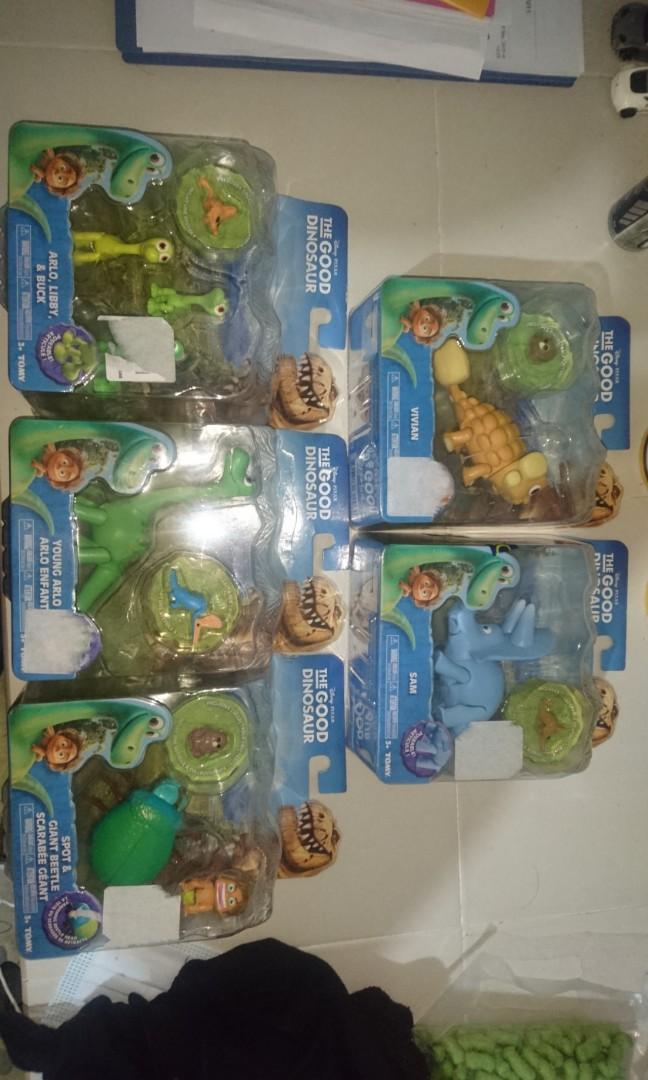 Dan the Pixar Fan: The Good Dinosaur: TOMY Action Figures (Part