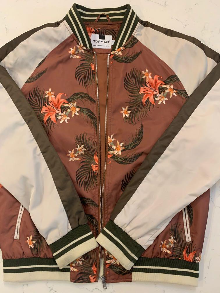 Topman cheap floral jacket