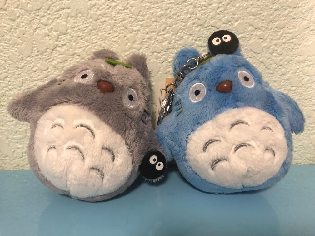 totoro plush bag