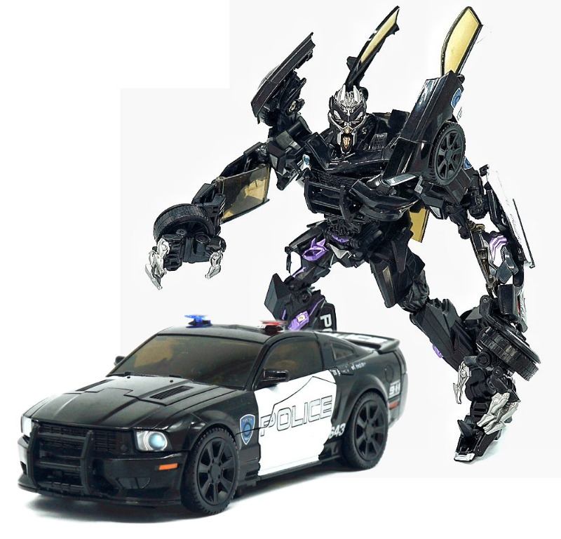 Transformers Black Mamba LS02 Barricade Decepticon Police Sedan