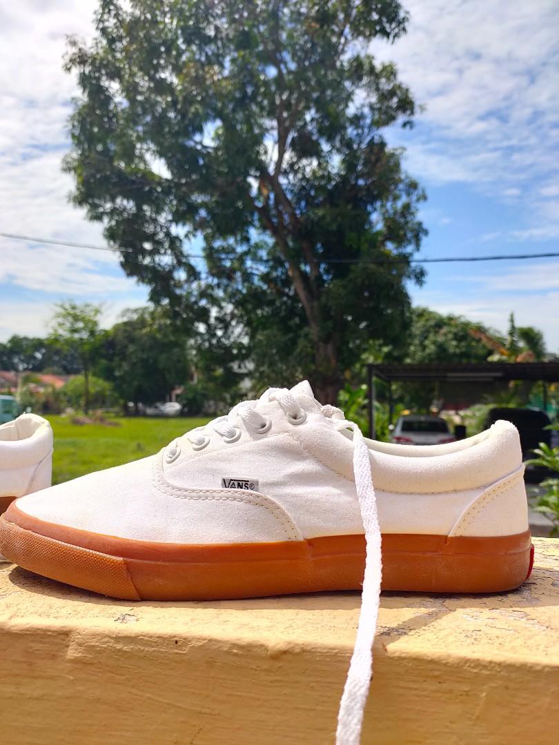 Vans Era 59 White Gumsole Men s Fashion Footwear Sneakers on
