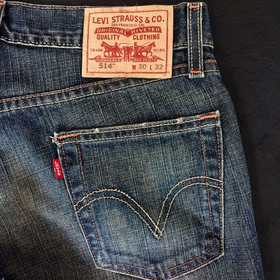 Vintage Levi's 514 Jeans, Men's Fashion 